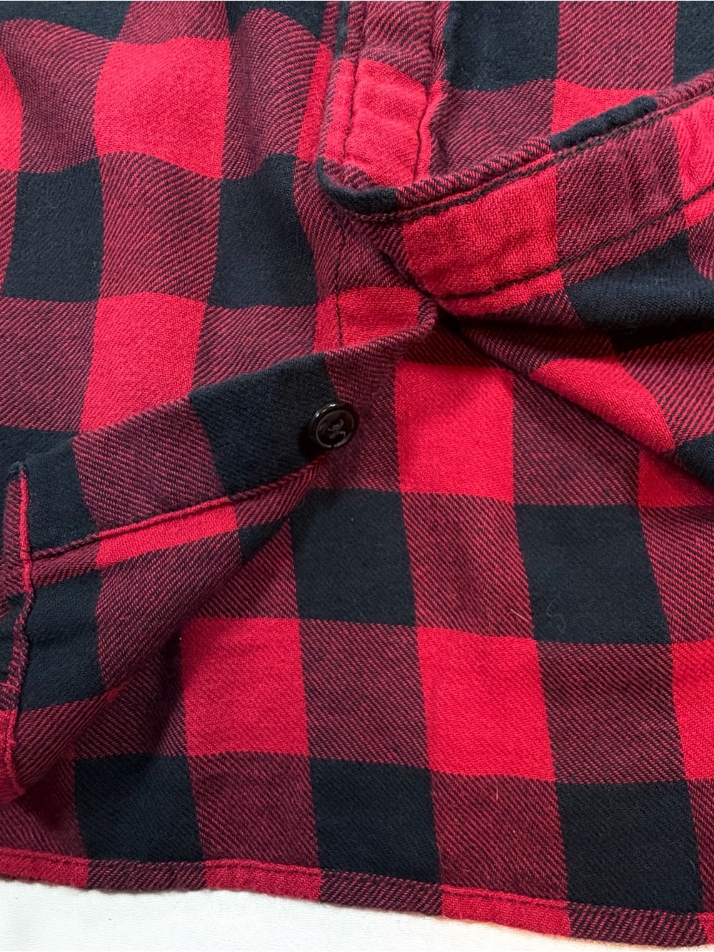 Ralph Lauren Denim & Supply men’s M Flannel Buffalo Plaid Long Sleeve Shirt - Picture 8 of 11